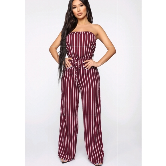Fashion Nova Pants - Strapless jumpsuit